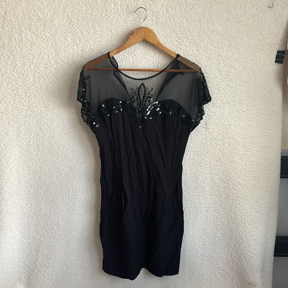Scott Mcclintock Dress Womens Small Black